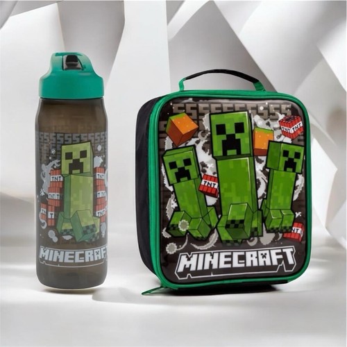 Minecraft lunch box bag - bag, &