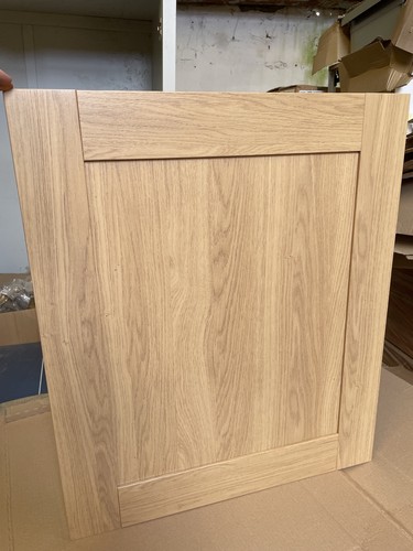600mm oak shaker - oak, kitchen