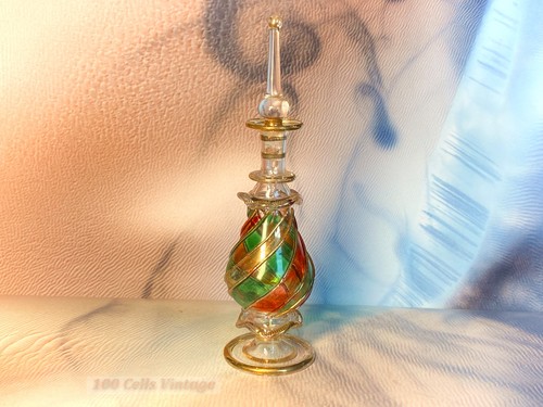 Green red gold egyptian - green,