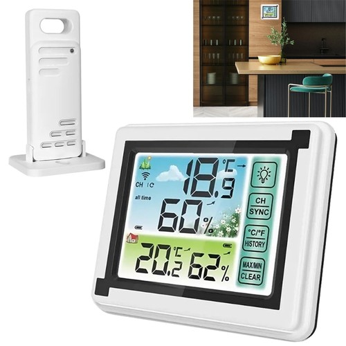 Weather station wireless lcd - wireless,
