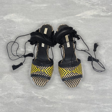 black and yellow high heels 37 or 4 UK Zara shoes in excellent condition