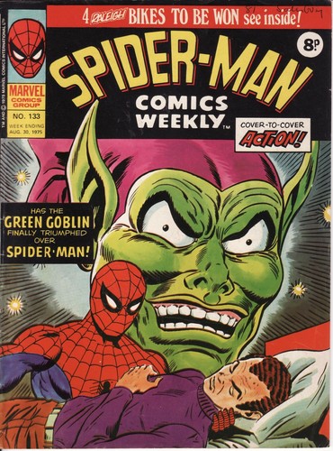 Spiderman comic issue 133 - spiderman,