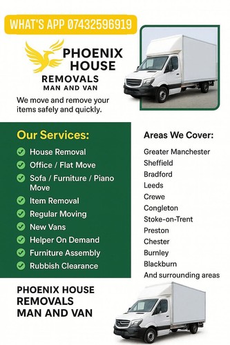 Man and van hire - man,
