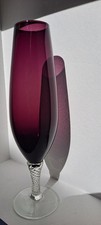 Vintage Empoli Glass vase with