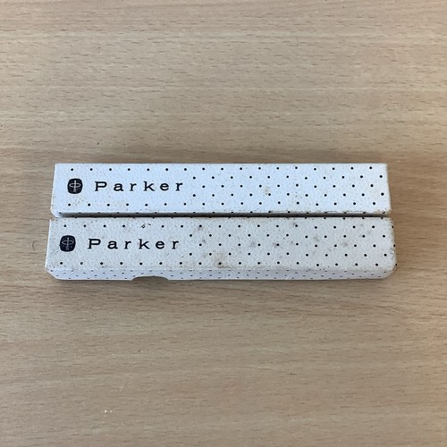 Vintage parker pen boxes - pen,