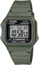 Casio W-217HM-3AVDF Green Case