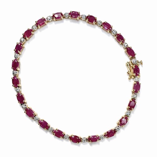 14ct gold diamond and natural - and,