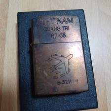 Zippo Vietnam War B-52H Double Sided Processing Lighter Regular Japan