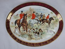 Collectors Plate Fox Hunt