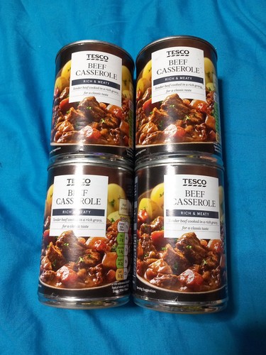 Tins beef casserole - 4,