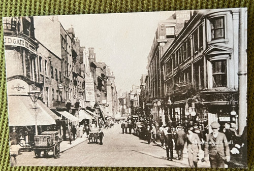 Antique postcard hull old - hull,