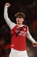 Max Dowman Arsenal Hand Signed