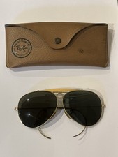 Vintage American Optical Shooter Sunglasses With Rayban Box