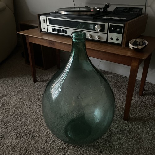 Dark green vintage - dark, large