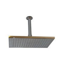 All Metal Chrome Rectangular