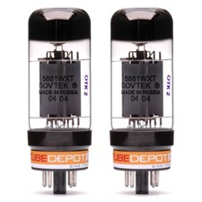 Pair of Sovtek 5881WXT Power