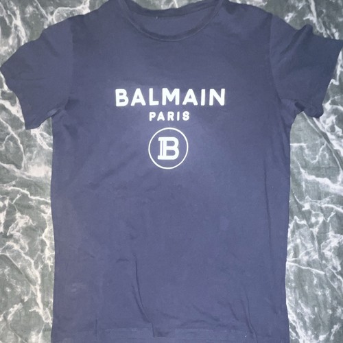 Balmain paris men navy logo - balmain,