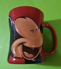 DISNEYLAND PARIS EXCLUSIVE MICKEY MOUSE RED 3D TANKARD TEA COFFEE MUG DISNEY