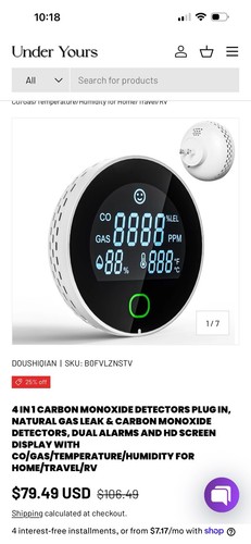 Gas and carbon monoxide