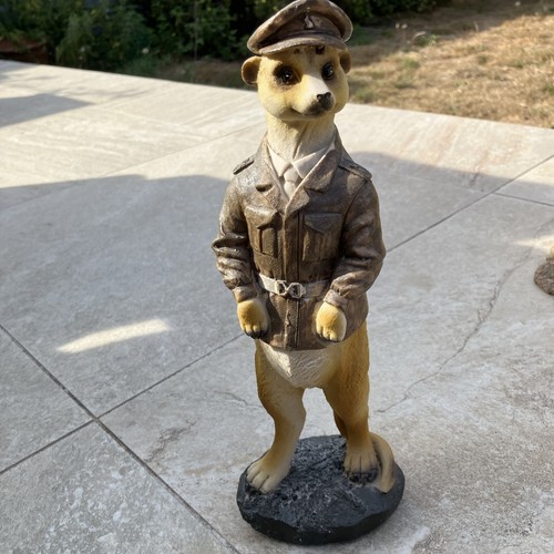 Military meerkat figurine army - meerkat,