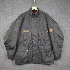 Vintage BELSTAFF Jacket Mens L Large Trialmaster XL 500 Motorcycle Nylon England