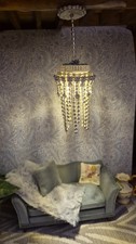 Dolls House Working Chandelier