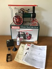 Mamod steam tractor with box - tractor,