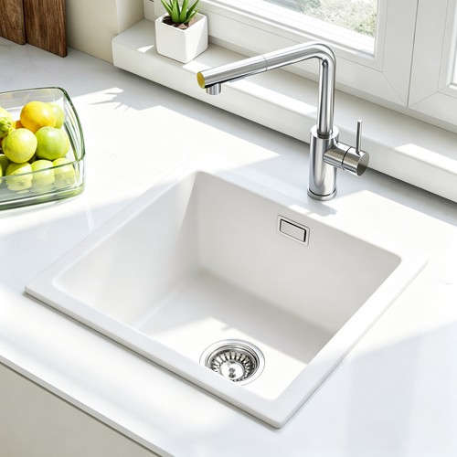Horow kitchen sink black white - kitchen,