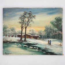 Signed Original Antique Oil