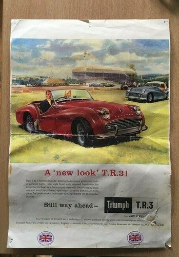 Triumph tr3 picture - triumph,