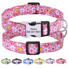 Fancy Floral Pet Dog Collar