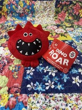 Red Nose Day Dino Roar Soft Toy Comic Relief 4.5” Working Plush Original Tag