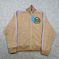 Adidas Jacket Mens Small Brown