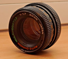 Chinon 50mm f1.7 Auto MC prime