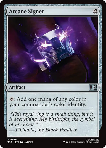 Arcane signet mtg - signet,