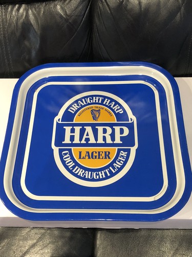 Harp lager vintage tray - vintage, pub