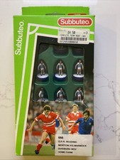 Subbuteo QPR / Reading / Kilmarnock 666 Team Vintage Lightweight Figures. Boxed