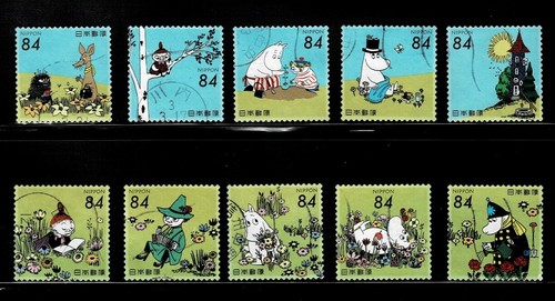 Japan 2021 moomins 84y - moomins,