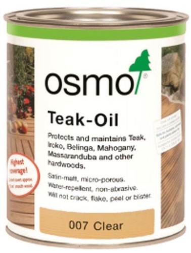 Osmo wood oil - oil, teak