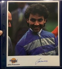 Signed John Francome Champion