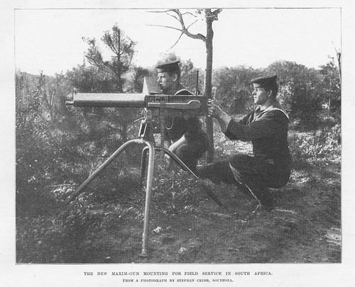 Boer war the maxim - war,