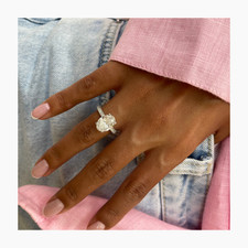 Diamond Oval Ring E VS1 IGI