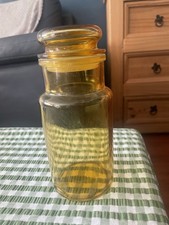 Vintage Amber Coloured Glass