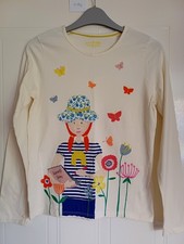 Mini Boden cream long sleeve
