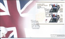 London Paralympics 2012 Gold Medal Winners First Day Covers Multi Listing