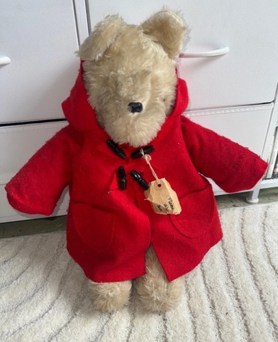 Vintage paddington bear orange - bear,