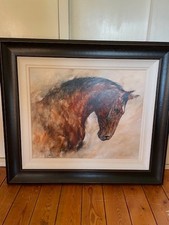 Stunning Gary Benfield (British) Limited edition print of horse 'Companion' COA