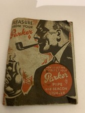 Rare Vintage Parker Pipes Booklet