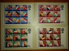 PHQ 35 Set of 4 Postcards of Royal Mail European Assembly Elections 1979 Unused