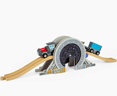 Wooden space train - wooden,